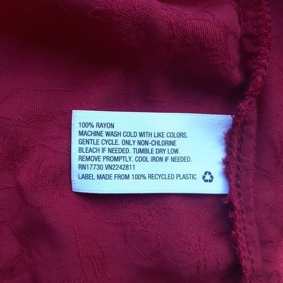 Isabel Maternity Long Sleeves Smocked Floral Jacquard Print Dress Size S - Picture 16 of 16